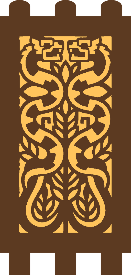 Serpents panel design